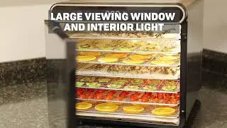 Benefits of Using the NESCO 7 Tray Stainless Steel Digital Dehydrator