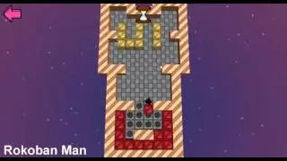 Sokoban (Boxxle) Level 62 played on Rokoban for Windows.