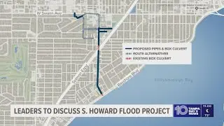 Tampa leaders will discuss South Howard Flood Relief Project