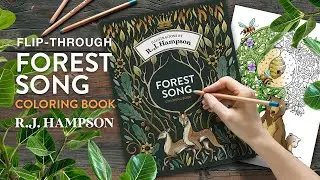 Forest Song Coloring Book