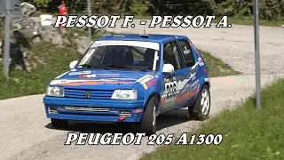 PESSOT FABIO - PESSOT ANDREA | RALLY PIANCAVALLO 2023 | PEUGEOT 205 A1300 | VIDEOCLIP