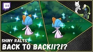 BACK TO BACK SHINY RALTS!!?! EPIC Live Reaction!! OMG!!?!