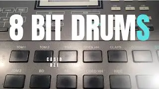 Casio RZ1 8 Bit Drum machine and sampler Modd*d