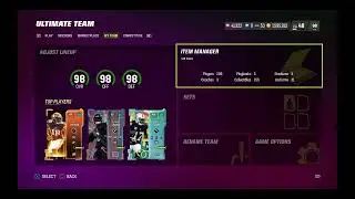 Madden 23 MUT, New titanium collector pack!  Weekend league w/ 98 OVR (15-5)