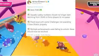 Fall Guys Season 5 ALL PATCH NOTE