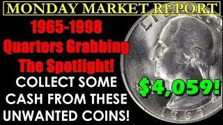 BUYERS LEFT STUNNED! 1965-98 Washington Quarters MAKES HISTORY! MONDAY MARKET REPORT