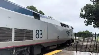 Amtrak GE Genesis 83 at North Charleston (Ft. @victoriacyunczyk)