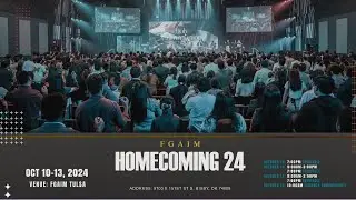 FGAIM Homecoming 1st Night # Oct 10, 2024