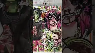 NEW VIDEO ON YOUTUBE GUYS #sketchbook #drawing #alternative #doodle #sketchbookart