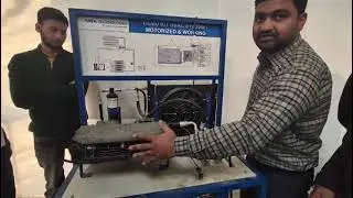 DEMO KIT HVAC system Motorized s working 