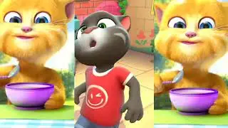 Эпизод (20) Новое обновление Talking Tom 😈 вирусное видео 😈 мультфильм Billi Wala 😈 Talking Tom в...