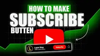 How to make SUBSCRIBE Button Animation Green Screen In Mobile