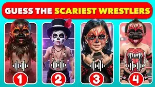 Guess the WWE Scary Wrestler by VOICE & Baby AI Version 👶🎤 (Impossible Quiz!)