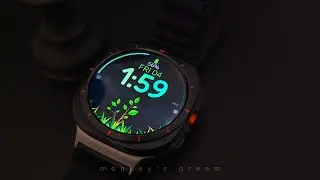 Tree Steps digital watch face