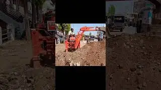 Tractor Excavator || JCB Videos || #jcbtractor #excavator