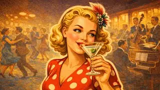 Swing at the Bar with Jazzidy Jazz Blondie | Vintage Jazz Mix (1 Hour)