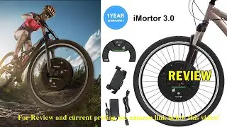 Review KEEDOX iMortor 3.0 Wireless Electric Bike Front Wheel Conversion Kits2021