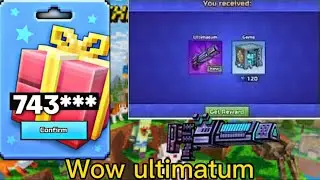 Pixel gun promo code (WOW I GOT ULTIMATUM )