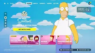 Fortnite Simpsons Battle Pass Review