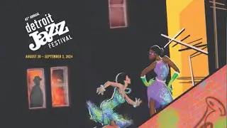 Detroit Jazz Festival reveals the official 2024 poster design created by local artist Jess Fendo