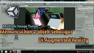 Tutorial membuat Multiple Image Target augmented reality unity engine-DevGameTutorial