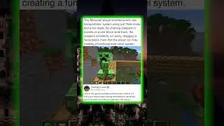 This Minecraft player invented a wild new transportation system using just three mobs and a few