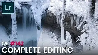 Create a dreamy winter Landscape in Lightroom | QE #142