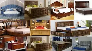 Top 50 Wooden Bed Designs for 2025 || Modern & Stylish Double Bed Ideas ||  