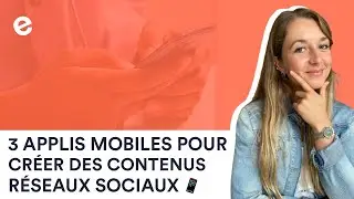 Cr&eacute;er des contenus professionnels sur les r&eacute;seaux sociaux gr&acirc;ce &agrave; ces 3 applications mobiles