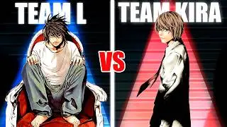 &iquest;Es MEJOR el Team KIRA o el Team L?