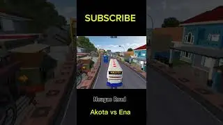 Ena vs akota nougao road bdbus #bussid