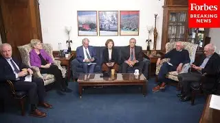 Bernie Sanders And Senate Democrats Hold Roundtable On Day 16 Of The Government Shutdown