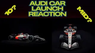 AUDI CAR LAUNCH REACTION - AMBITIOUS GOALS #audif1 #audi #formula1 #f1 #germany
