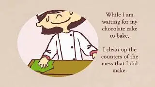 Chef Bakes A Cake Children's Story Bakery Story   Professions for kids Pastry Chef Podcast