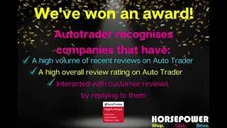 We've won an award!