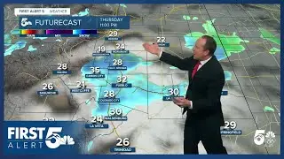 Snow arrives on Thursday, with commuter impacts tonight and Friday morning
