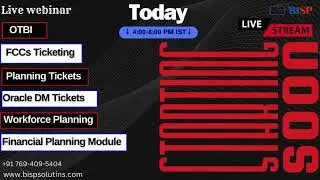 Live Webinar on EPM and ERP