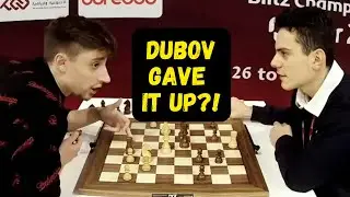 Dubov SHOCKS His Opponent! Insane Exchange Sacrifices vs GM Ediz Gürel