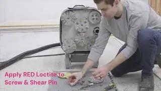 How to Replace Broken Shear Pins on WerkMaster Floor Grinders