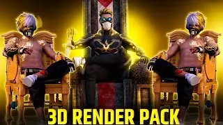 🟢FREE FIRE TOP 20+ 3D RENDER PACK || FREE FIRE NEW RENDER PACK #freefire