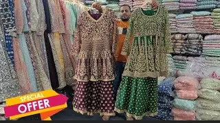 Big Offers Trending Readymade Partywear Suits Bridal Gowns, Gharara Buy Single pc in Wholesale Price