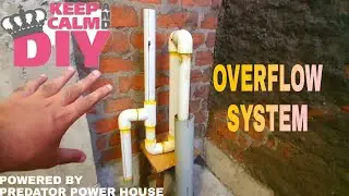 HOW TO MAKE DIY OVERFLOW SYSTEM FOR AQUARIUM | CHEAP DIY PROJECT