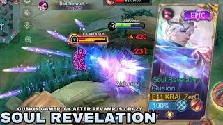 NEW GUSION AFTER REVAMP - SOUL REVELATION GAMEPLAY 🔥