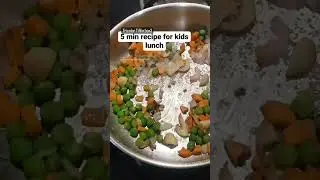 Easy Tricolor Tiffin Box 3 for kids lunch /Tiffin Box ideas