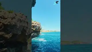 The Best Drone Footage: Epic Double Loop In Ocean By | Drone Craze #dronevideo#drone #nature #beach