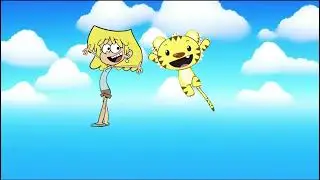 Lori Loud and Rintoo Flying Through the Sky