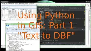 Using Python in GIS: Text file to DBF