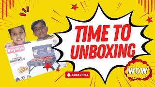 Unboxing of our new barbeque😊😊@Robeevlog