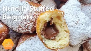 Nutella Stuffed Beignets | Salt and Wild Honey