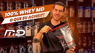 Whey Delicioso E Com Laudo: 100% Whey MD Muscle Definition. A Escolha certa no sabor 🥥